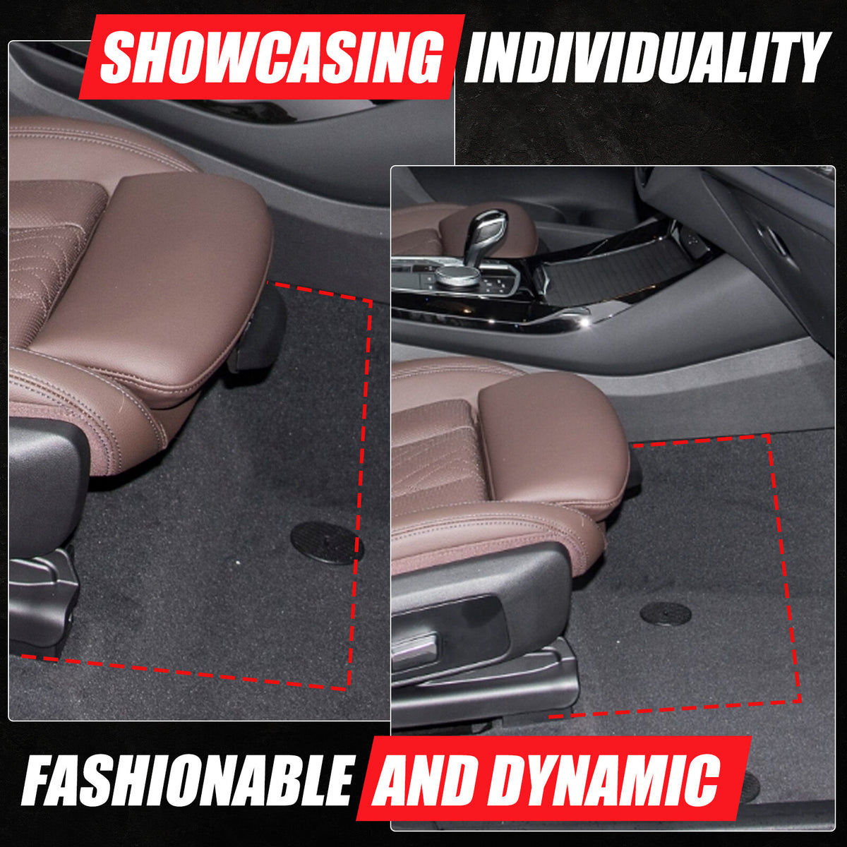 Passanger Side Under Seat Flashlight Holder Bracket Mount For BMW X3 G01 2018-22 10