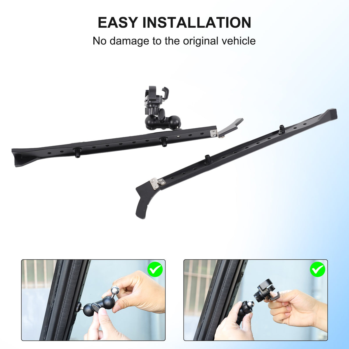 A-Pillar Mount Mount Bracket Clip For Land Rover Defender L316 2004-2018 5