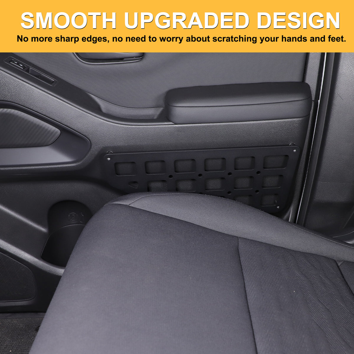 Off road Front Door Pocket Molle Panel For Nissan Frontier D41 2022+ 16