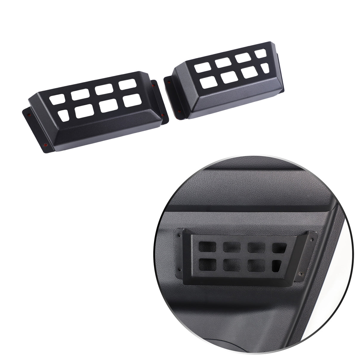 Black Car Door Storage Box Molle Panel Basket For Toyota Land Cruiser LC250 24+ 6