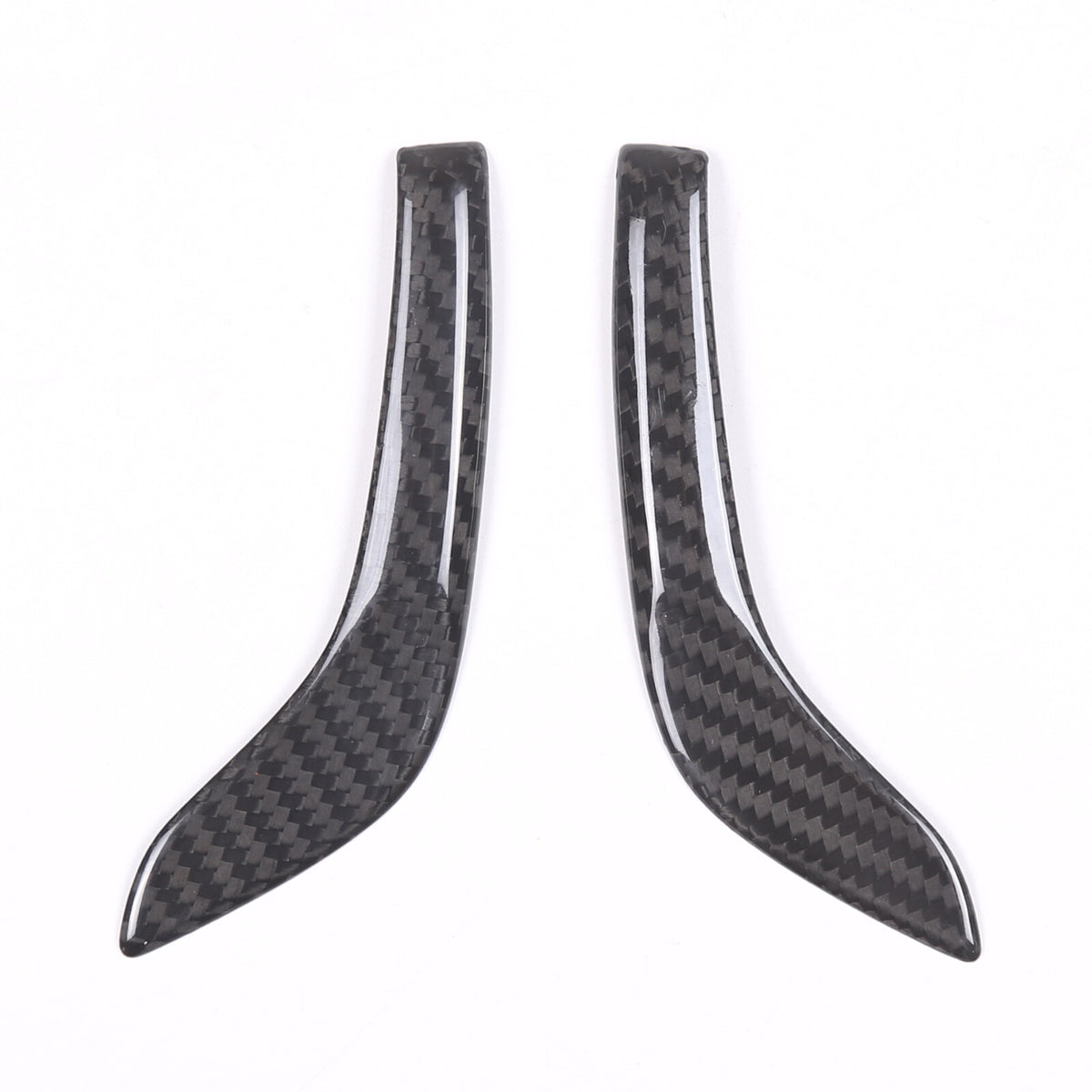 Real Carbon Fiber Gear Shift Knob Head Side Trim Cover For Maserati Ghibli 19-23 10