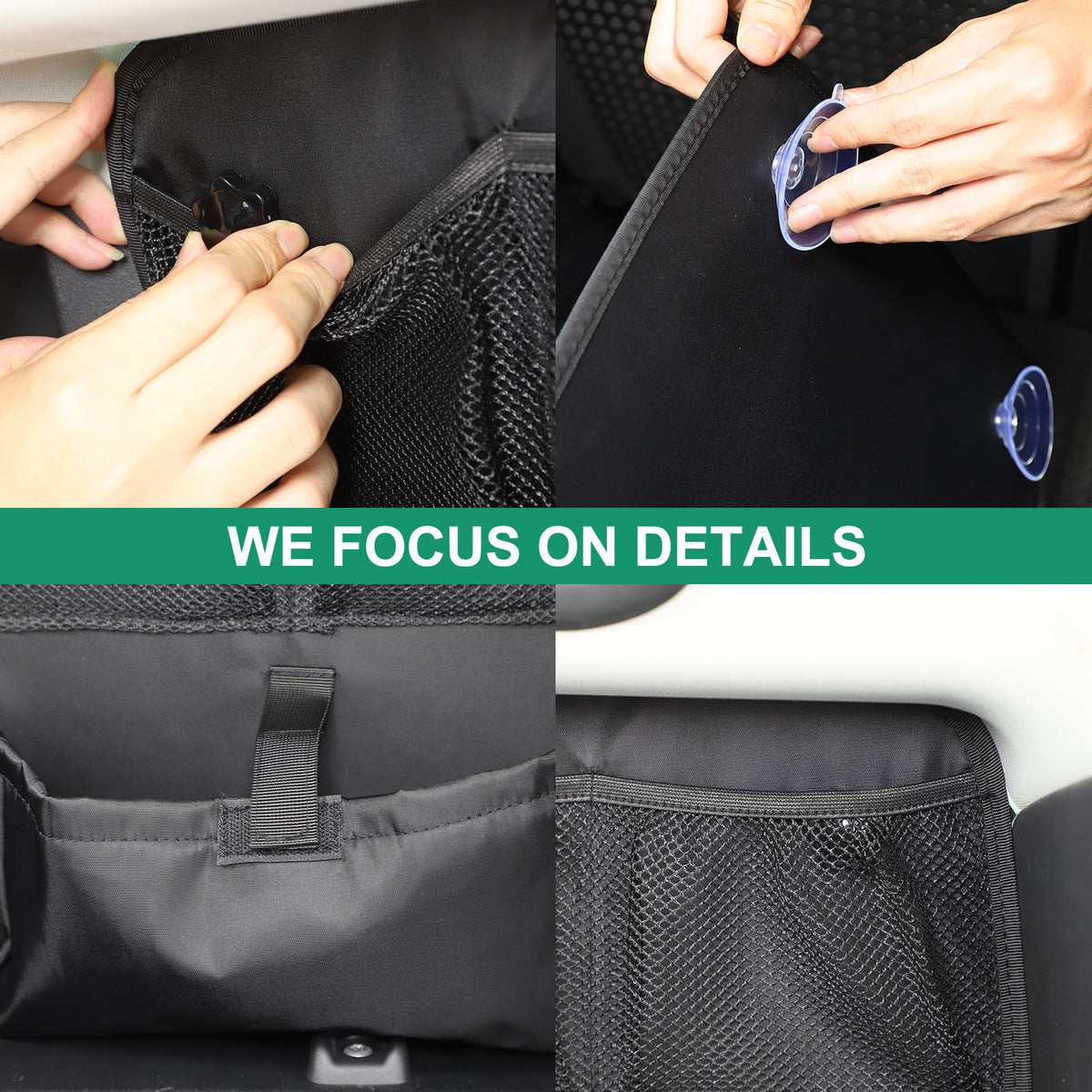 Rear Trunk Anti-roll Storage Bag Organizer Oxford For LR Defender 90 110 2020-24 11