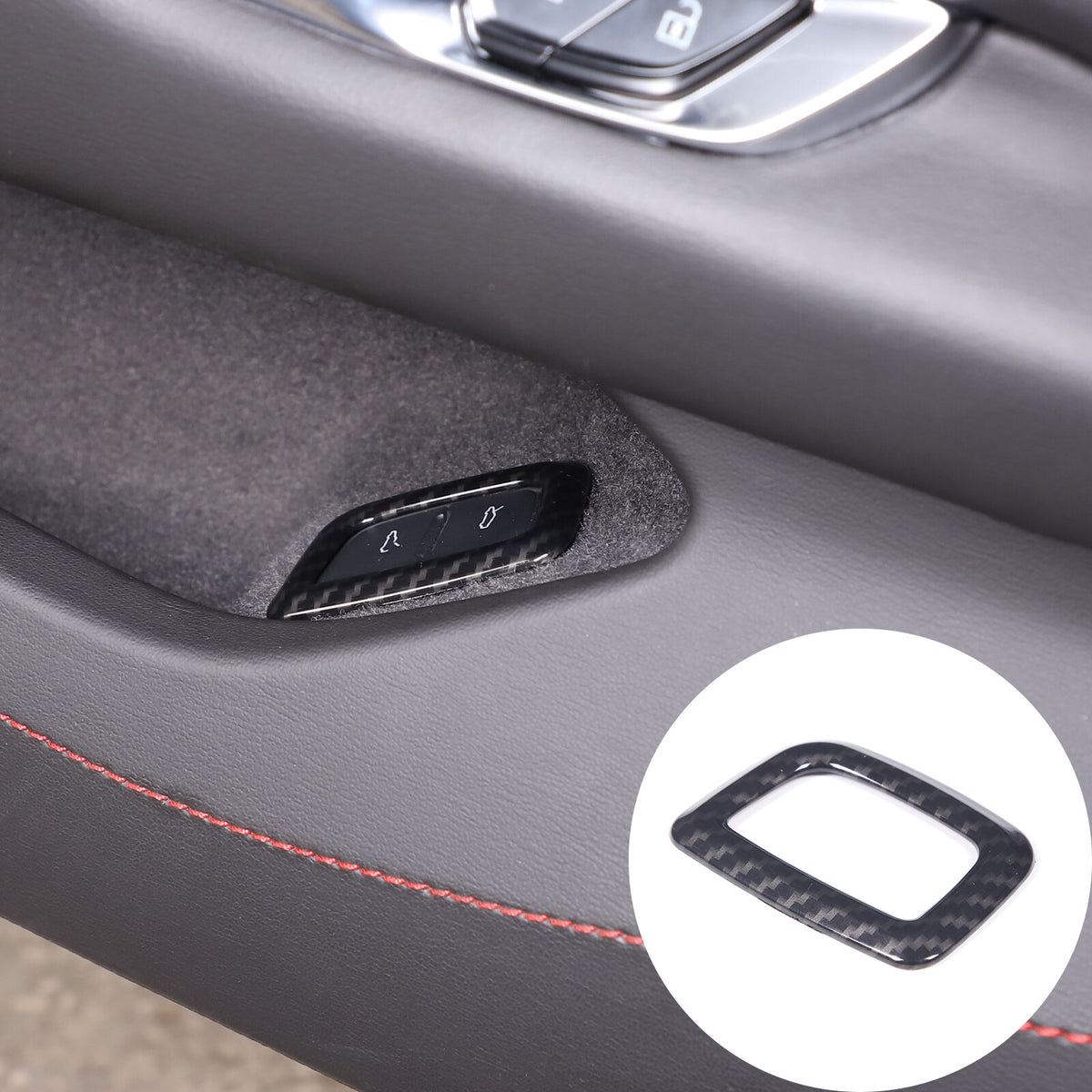 Carbon Fiber ABS Interior Full Decor Cover Trim Kit For Corvette C8 2020-2025 - Styles 11-15 43