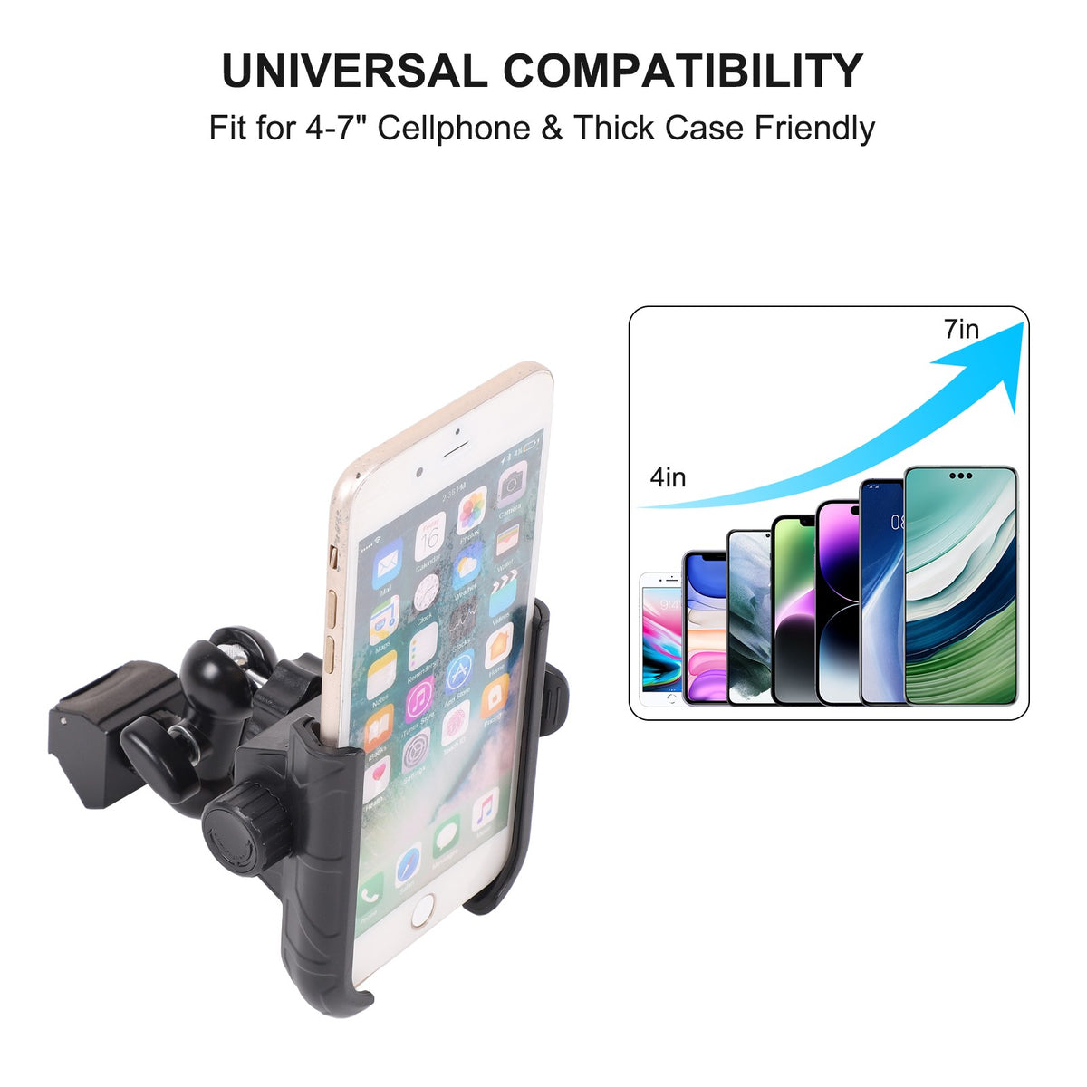 Inner Dashboard Air Vent Phone Holder Mount Bracket For Corvette C8 2020-2025 55