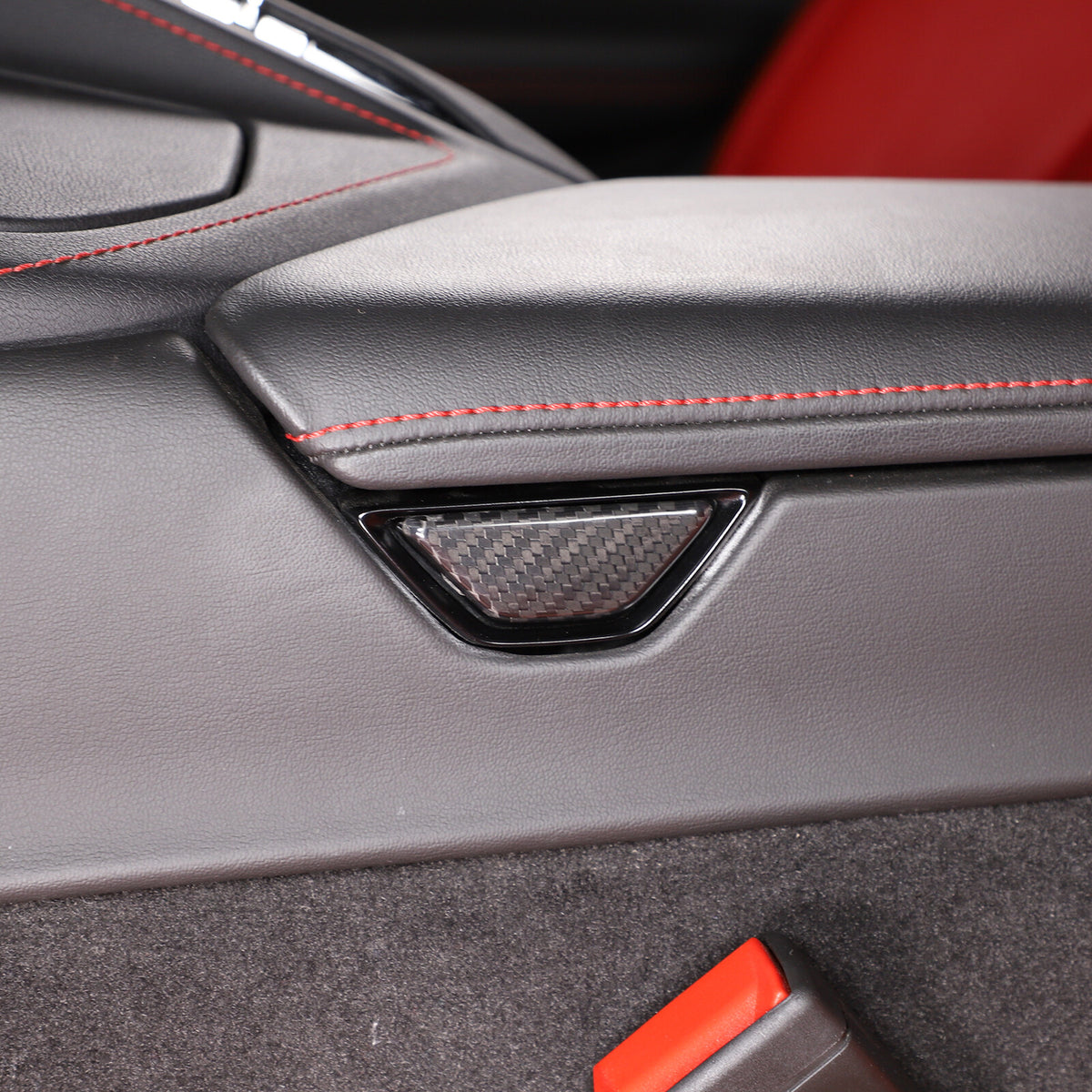 Real Dry Carbon Fiber Full Interior Center Set Trim Kit For Corvette C8 20-25 US - Styles 1-5 31