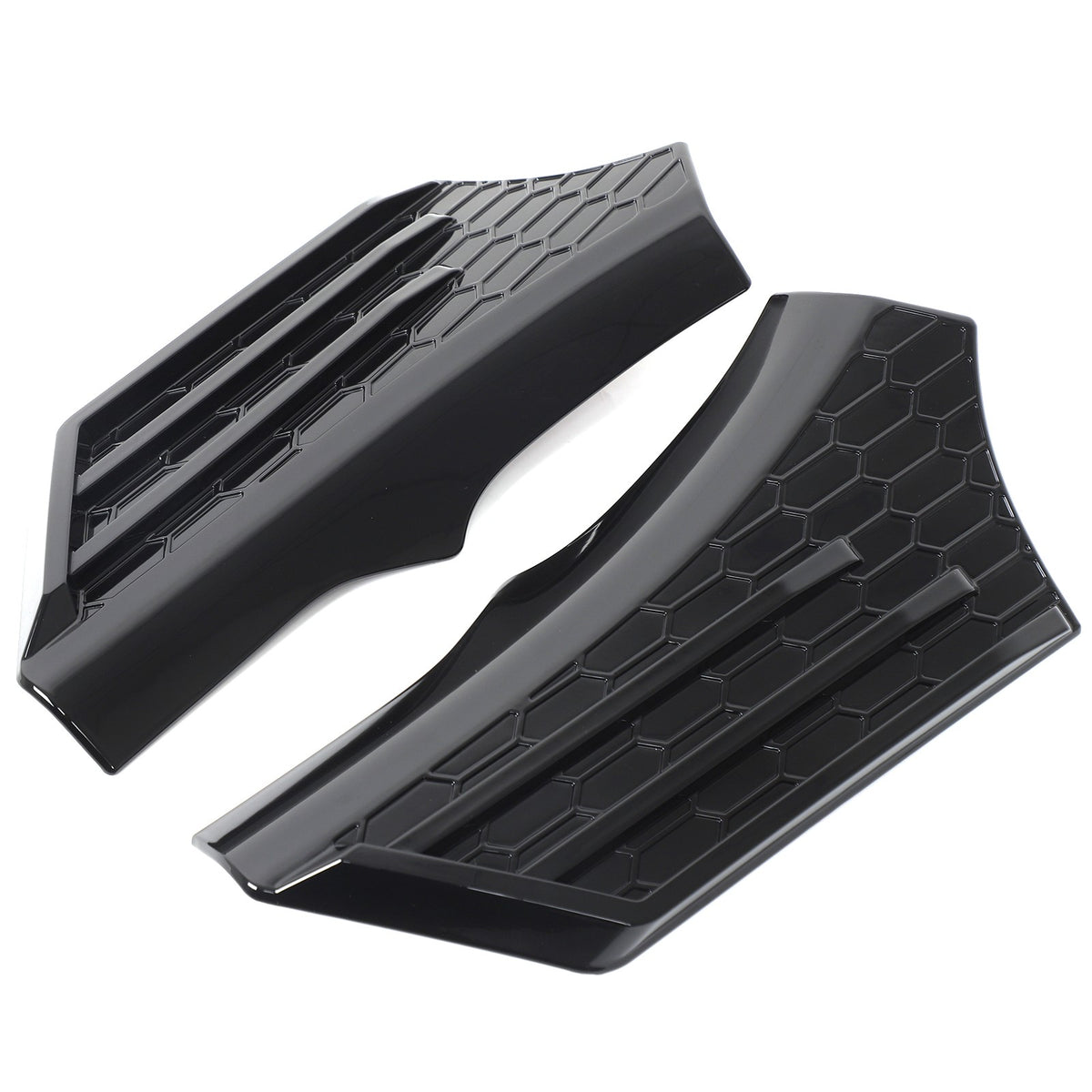 Piano Black ABS Side Fender Upper Panel Trim Cover For Ford Maverick 2022+ 10