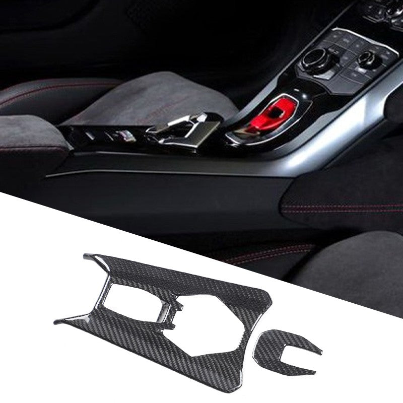 Real Carbon Fiber Center Console Trim For Lamborghini Huracan 580/610 2014-21 19