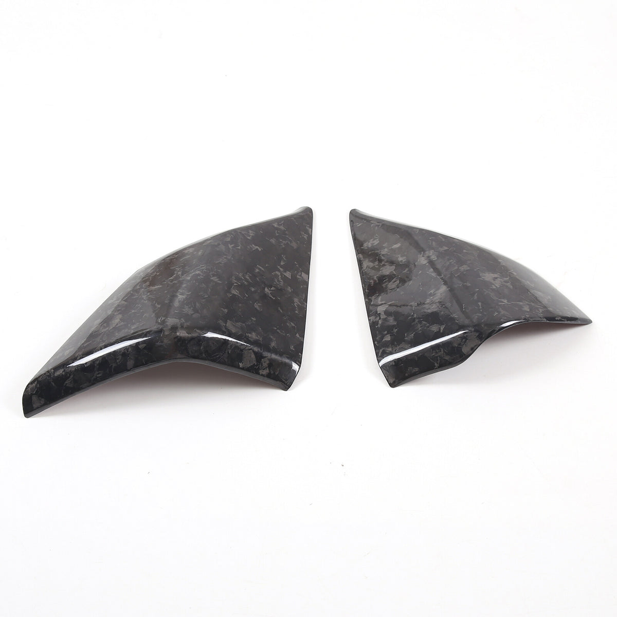 Forged Carbon Fiber Instrument Display Side Trim For 2020-2025 Corvette C8 13