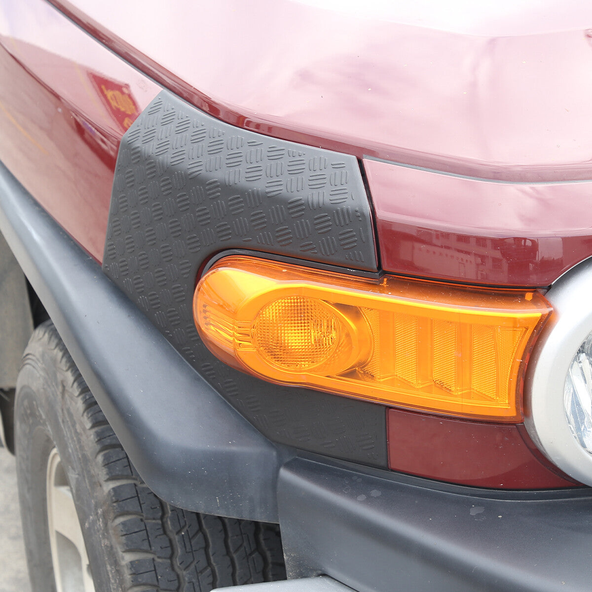 Headlight Armor Cowl Guard Molding For Toyota FJ Cruiser 2007-2021 6