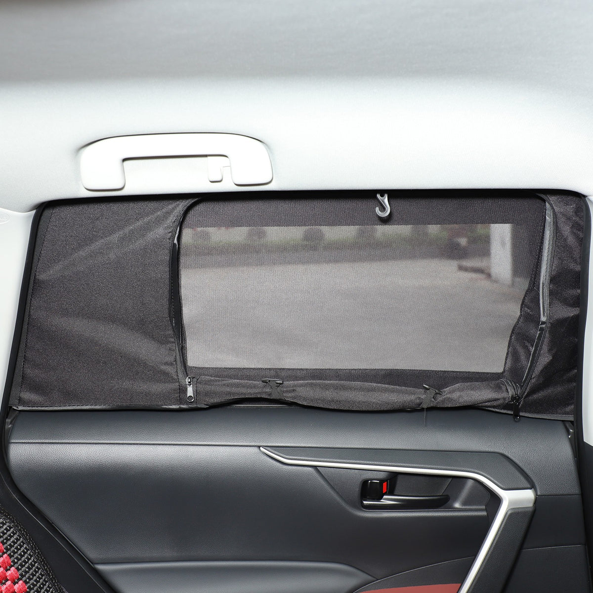 Rear Window Sun Shade Cover Deflectors For Toyota RAV4 2020-2024 10