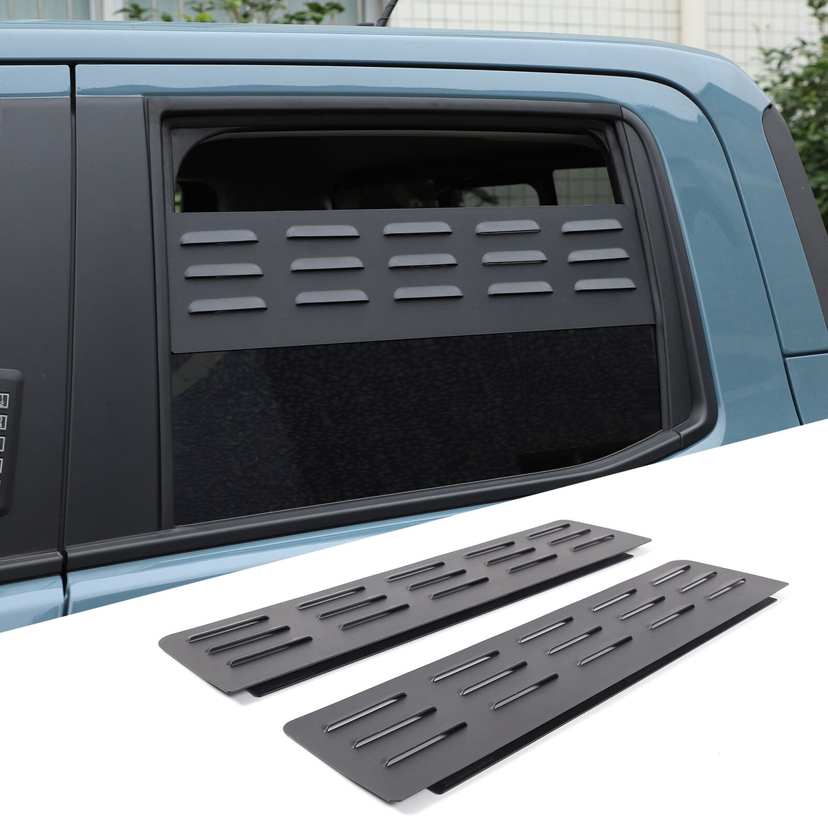 Wagon 2nd Row Door Window Vents Screens For Ford Maverick 2022-2024 US 21
