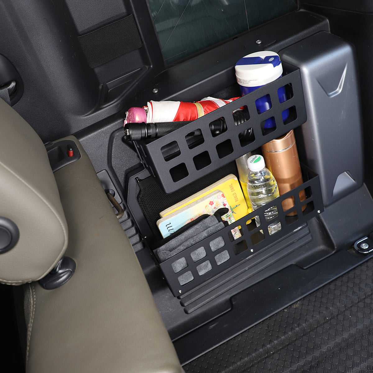 Trunk Cargo Right Side Storage Organizer Pocket Box For LR Defender 110 20-24 US 15