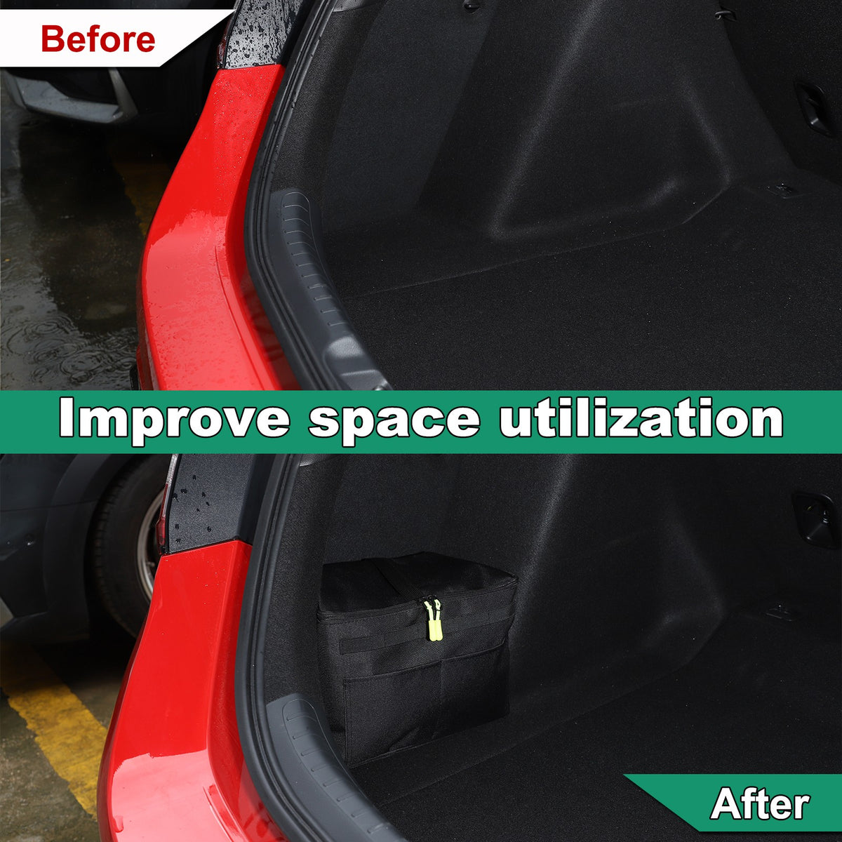 Trunk Left Side Storage Bag Box Tray For Honda Civic 11th Gen Hatchback 2021+ US 23