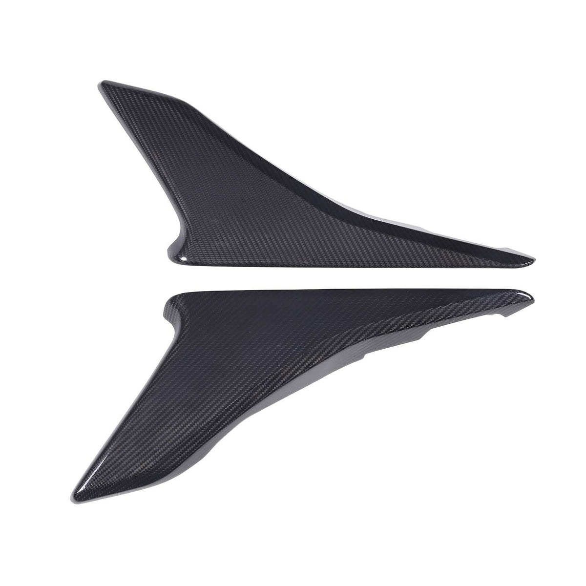 Real Carbon Fiber Interior Lower Door Panel Trim Cover For Corvette C8 2020-UP 6