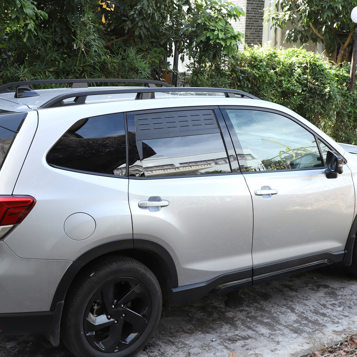 Rear Door Window Louver Air Vent Panel Trim For Subaru Forester SK 2019-2024 12