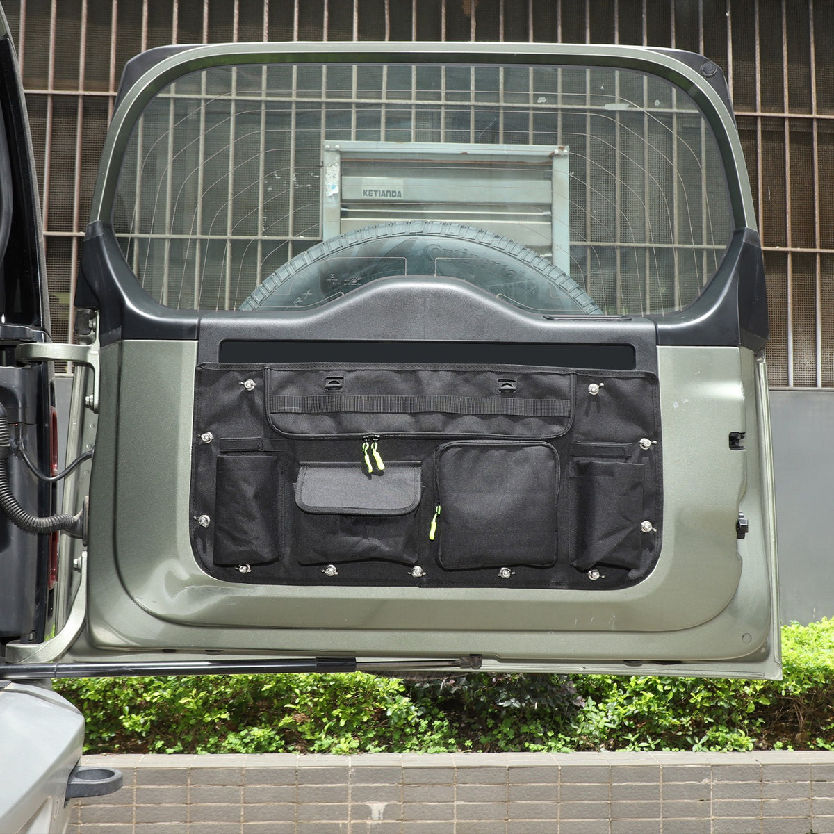 Tailgate Hanging Storage Bag Tray For Land Rover Defender L663 2020+ 16