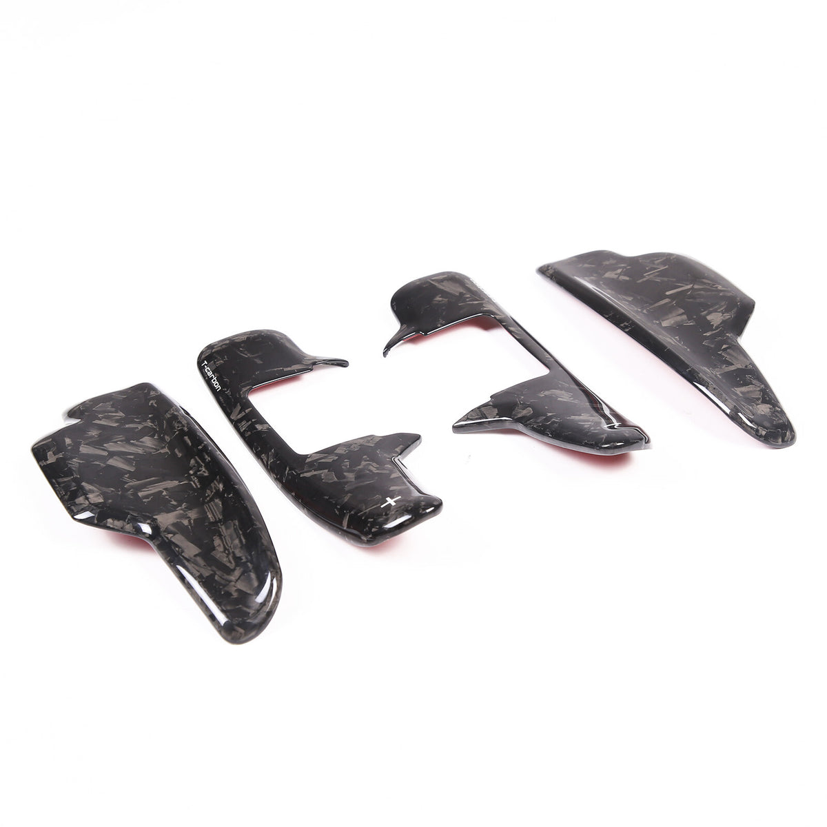 Forged Real Carbon Fiber Gear Shift Paddles Paddle Shifters For Corvette C8 20+ 12