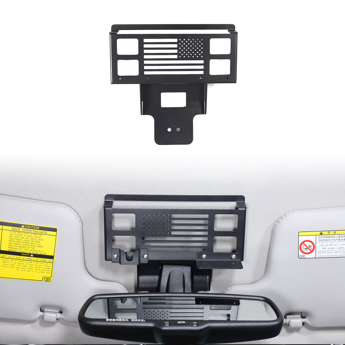 Alloy Modular Storage Molle Panel Shelf Accessories For Toyota FJ Cruiser 07-23 - Styles 1-5 2