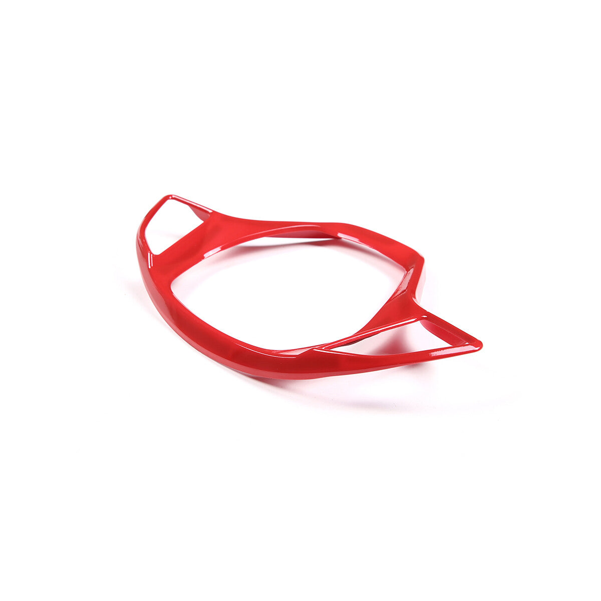 Sports Red ABS Interior Decoration Cover Trim Kit For Corvette C7 2014-19 - Styles 1-5 6