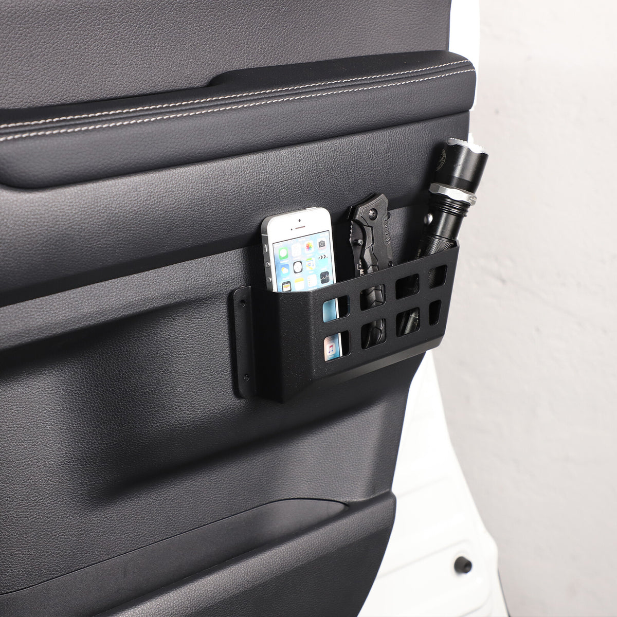 Black Car Door Storage Box Molle Panel Basket For Toyota Land Cruiser LC250 24+ 23
