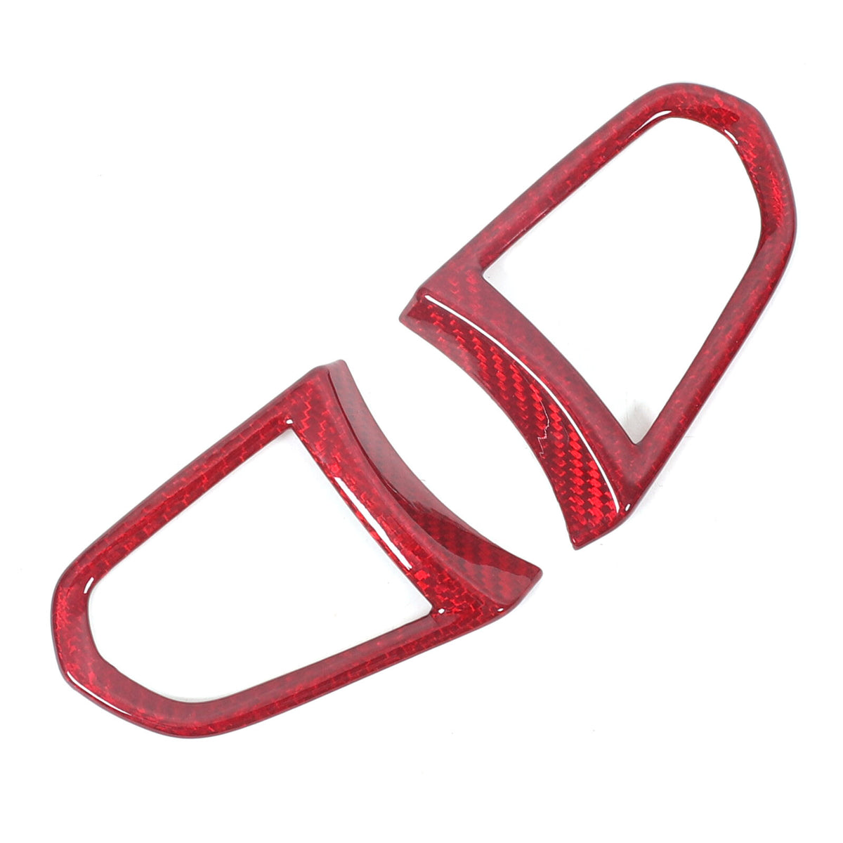 Red Real Carbon Fiber Interior Exterior Conosle Trim Cover For Lotus EMIRA 21-25 67