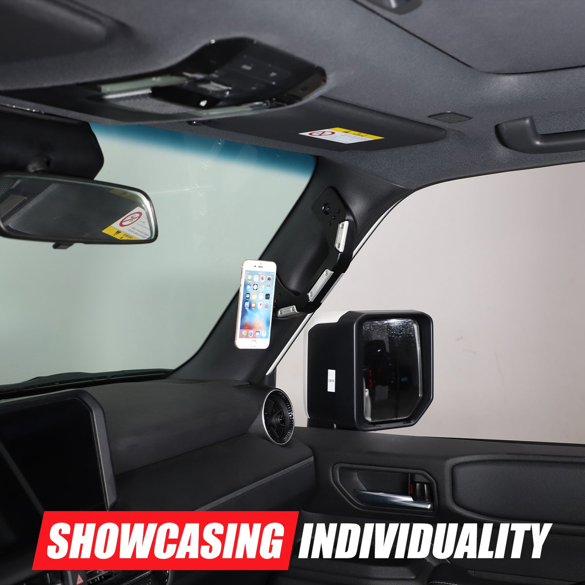 Replacement Aluminum Alloy A-Pillar Grab Handle For Toyota LC250 Prado 2024+ 6
