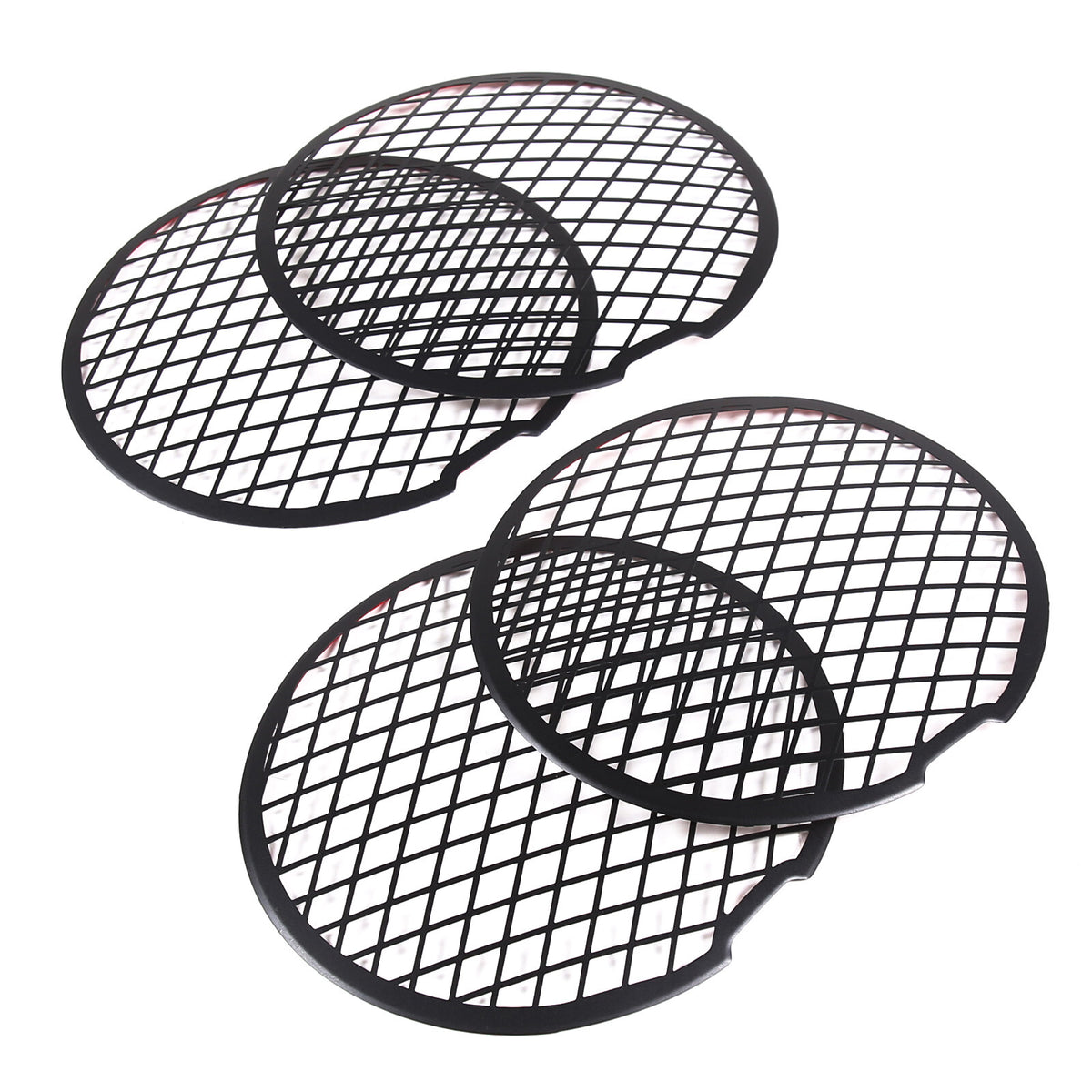 Silver Mesh Steel Rear Tail Light Grille Cover for Corvette C6 GS/Z0/ZR1 2005-13 15