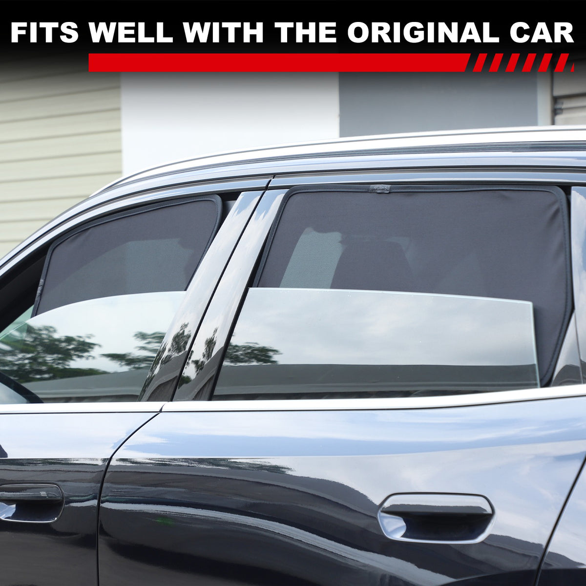 Full Window Mesh Screen Sun Shade Cover Net For BMW X3 G45 2025 17