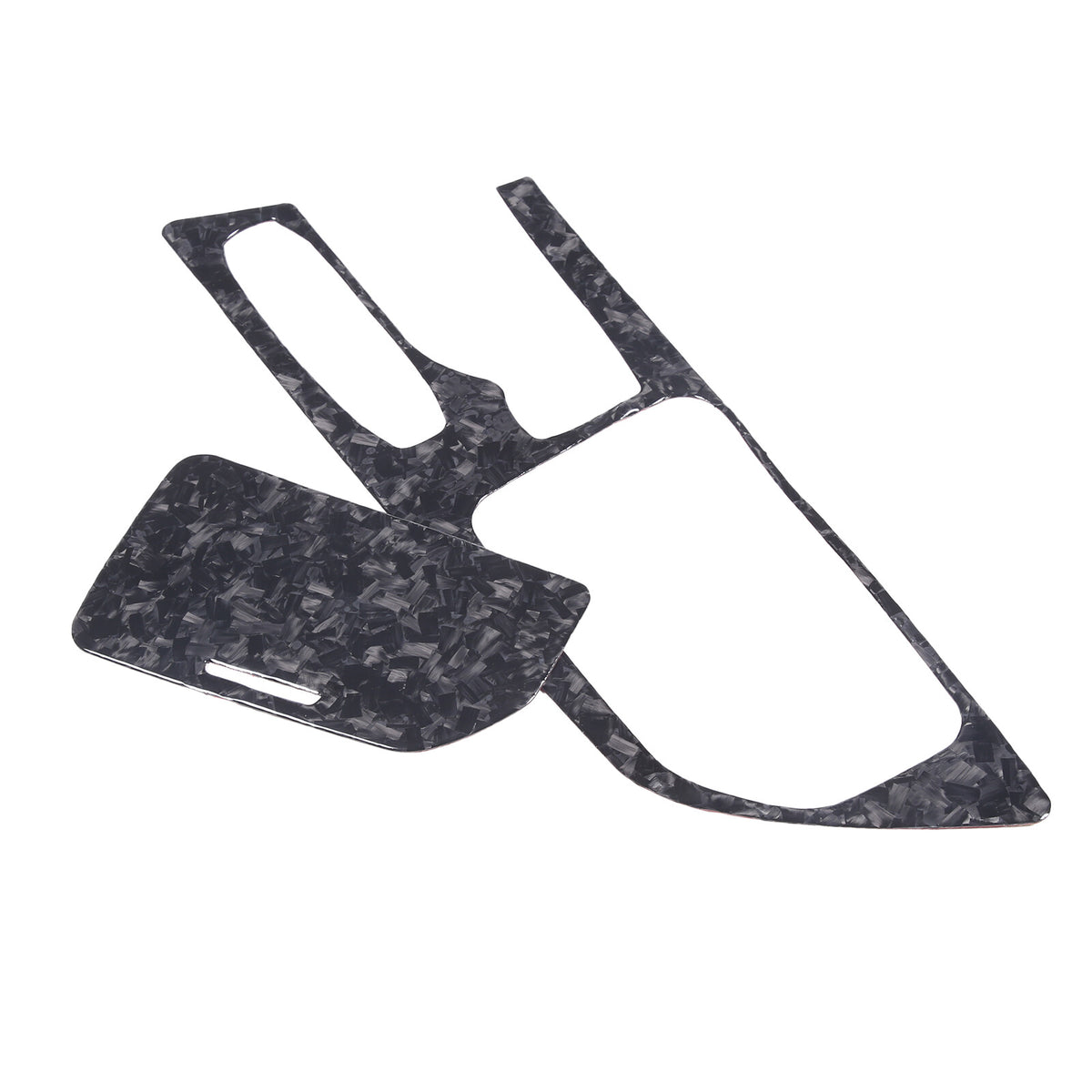 Forged Carbon Fiber Console Storage Panel Sticker Trim For Corvette C8 2020-25 9