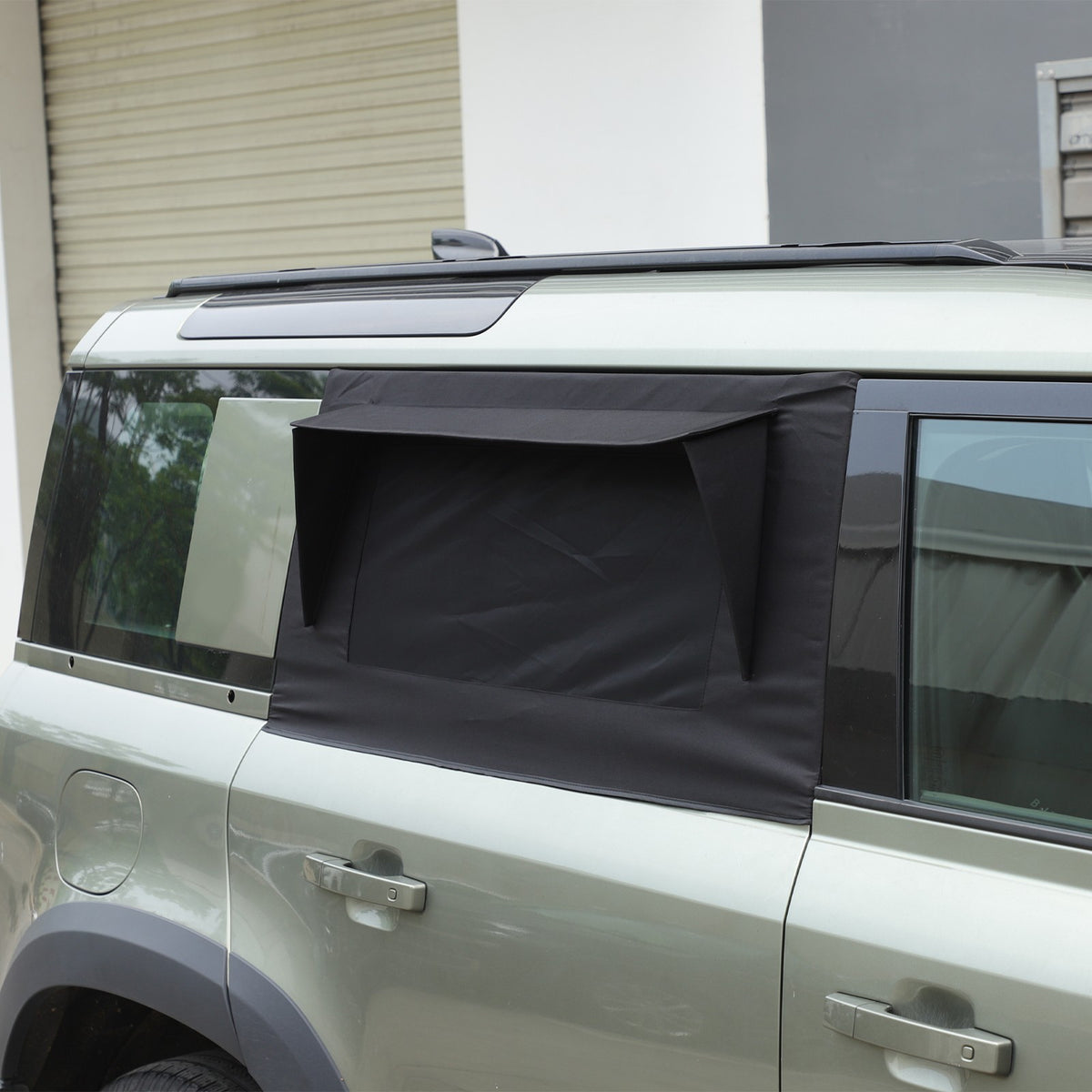 Block Shades Rear Car Door Window Cover Sun Protection Land Rover Defender 2020+ 10