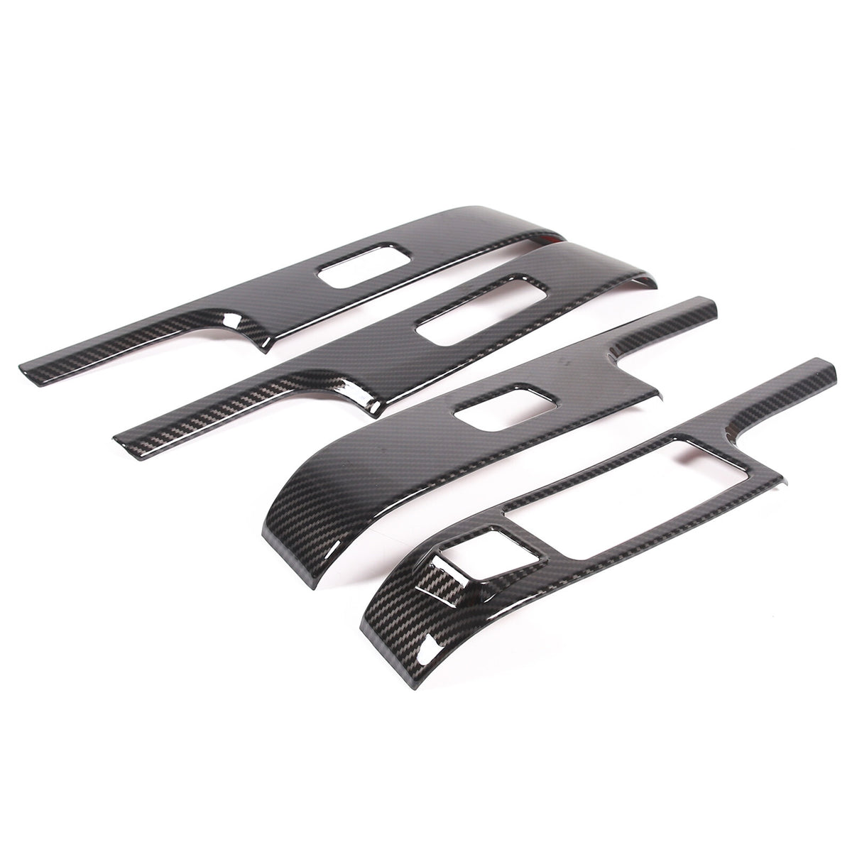 Center Console Interior Trim Cover Full Set Kit For Nissan Titan 4 door 2016-23 4