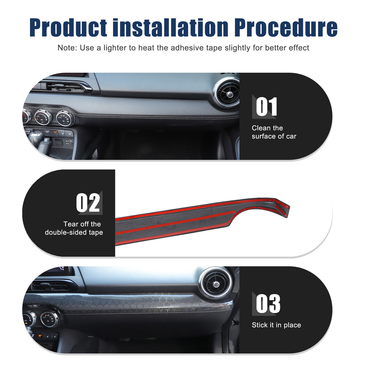 Honeycomb Carbon Fiber Interior Console Panel Trim For Mazda MX-5 Miata 2016-23 21