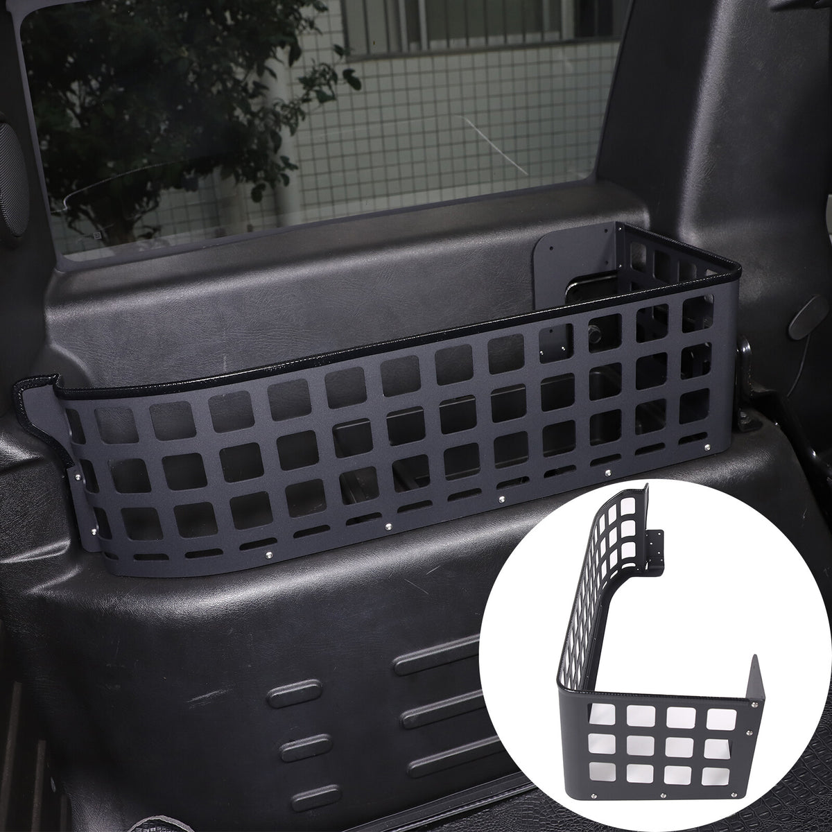 Alloy Trunk Left + Right Side Storage Tray Bracket For Hummer H2 2003-2007 US 16