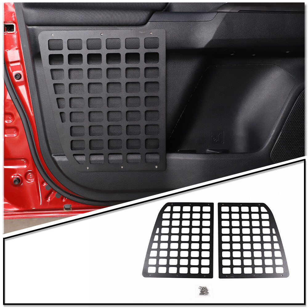 Rear Inner Door Interior Storage Panel Shelf Rack For Toyota Tacoma 2016-2023 10