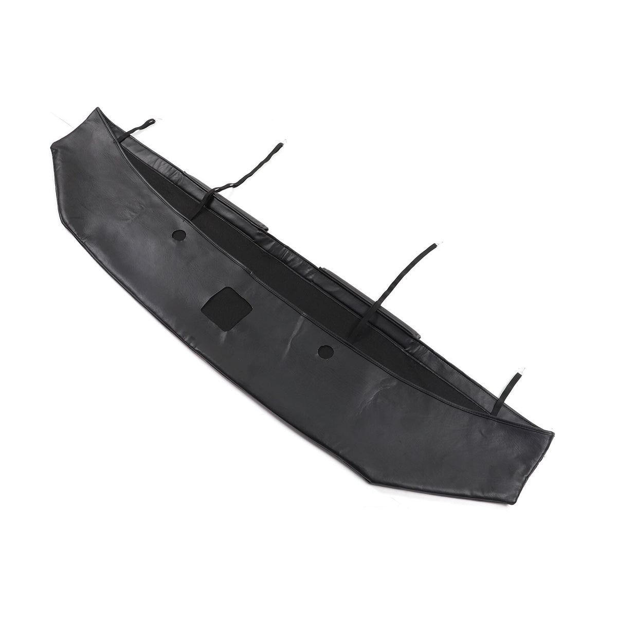 Front PU Leather Hood Cover Protector Bra Trim For Ford Ranger T9 2023-2024 19