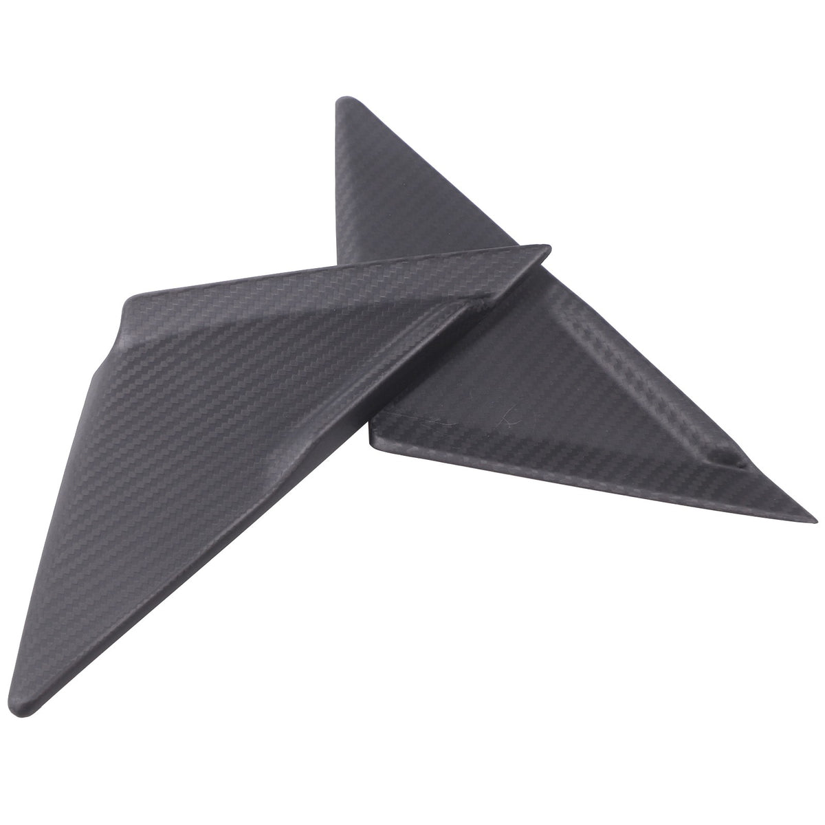 Matte Real Carbon Fiber Front A-Pillar Triangle Trim For Nissan GTR R35 2008-16 8