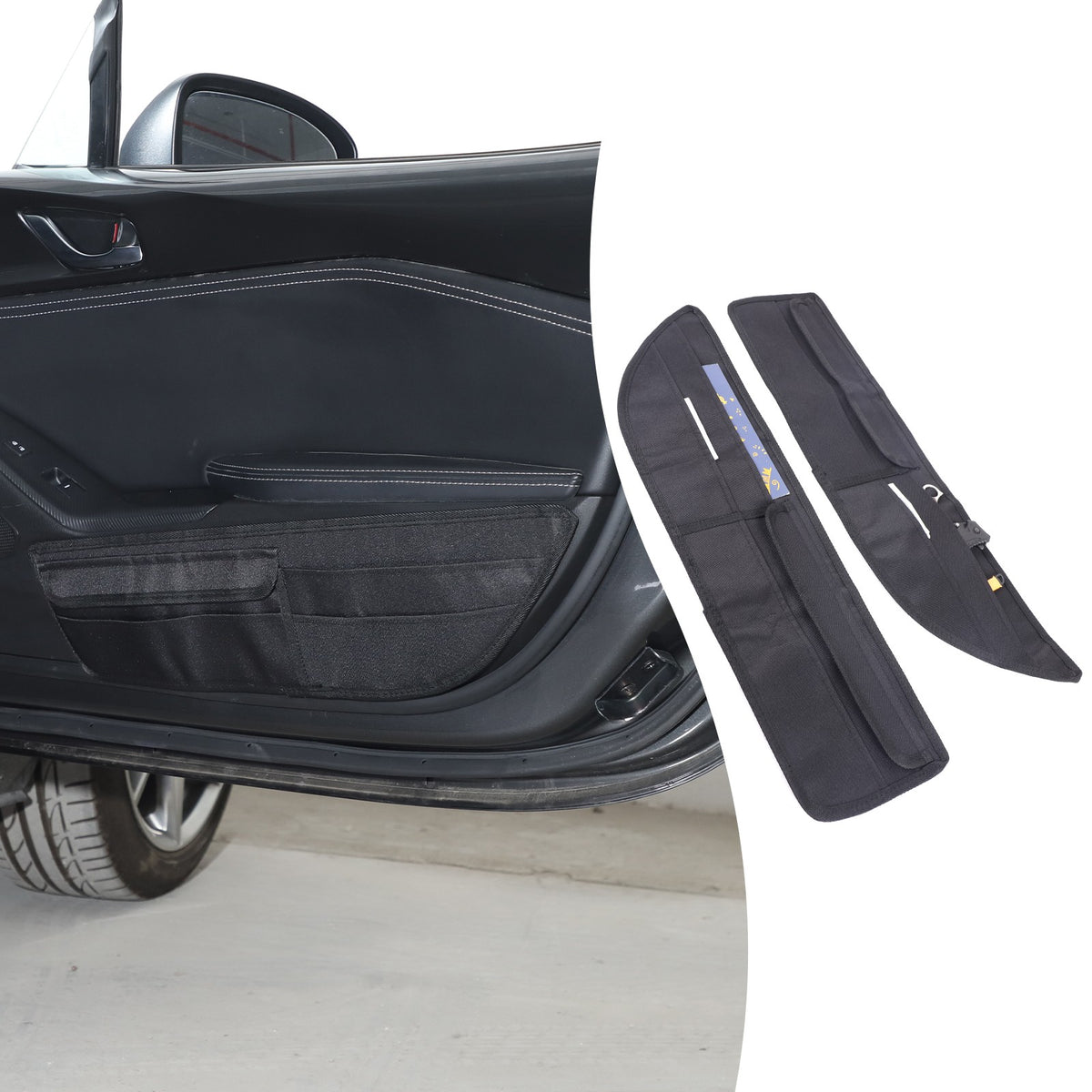 Front Door Storage Hanging Bag Tray For Mazda MX-5 Miata 2016-2023 17
