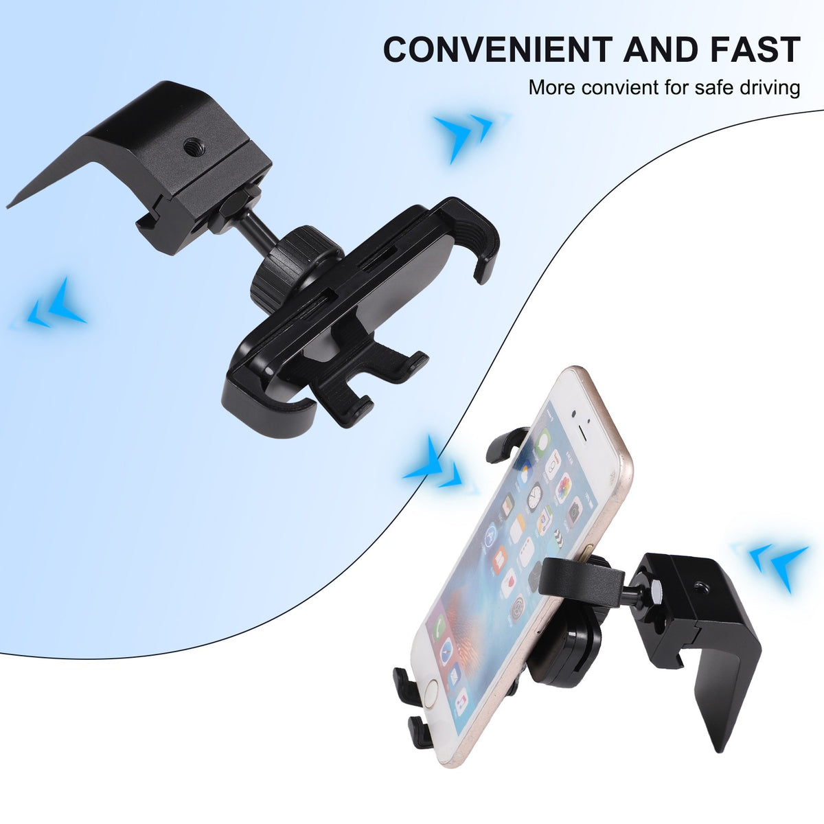 Navigation Screen Phone Mount Bracket For Toyota Land Cruiser LC250 2024+ US 7