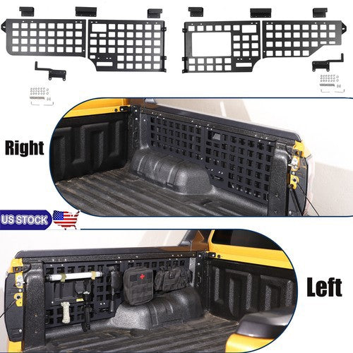 Tailgate Body Armor Side Bed Molle Panel Storage Rack for Ford Ranger 2024-2025 1