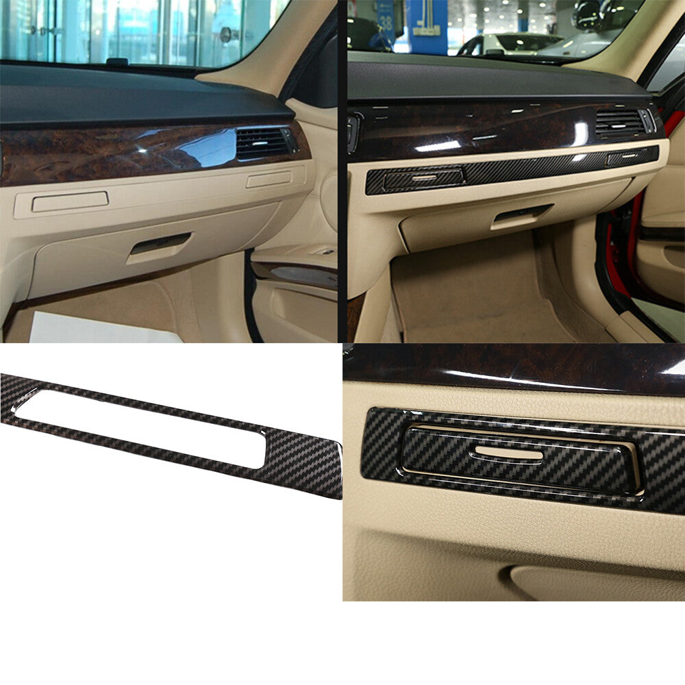 Carbon Fiber ABS Interior Decoration Cover Trim Kit For BMW 3 Series E90 2005-12 - Variants 6-10 4