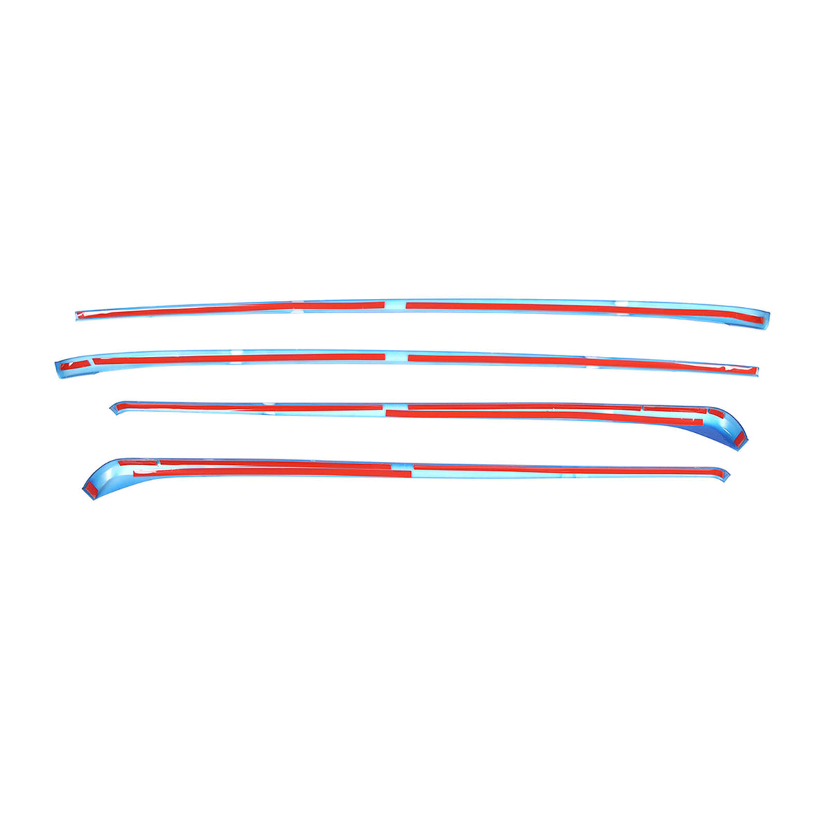 ABS Blue Car Center Panel Trim Interior Accessories For Toyota Tundra 2022-2026 - Variants 6-10 25