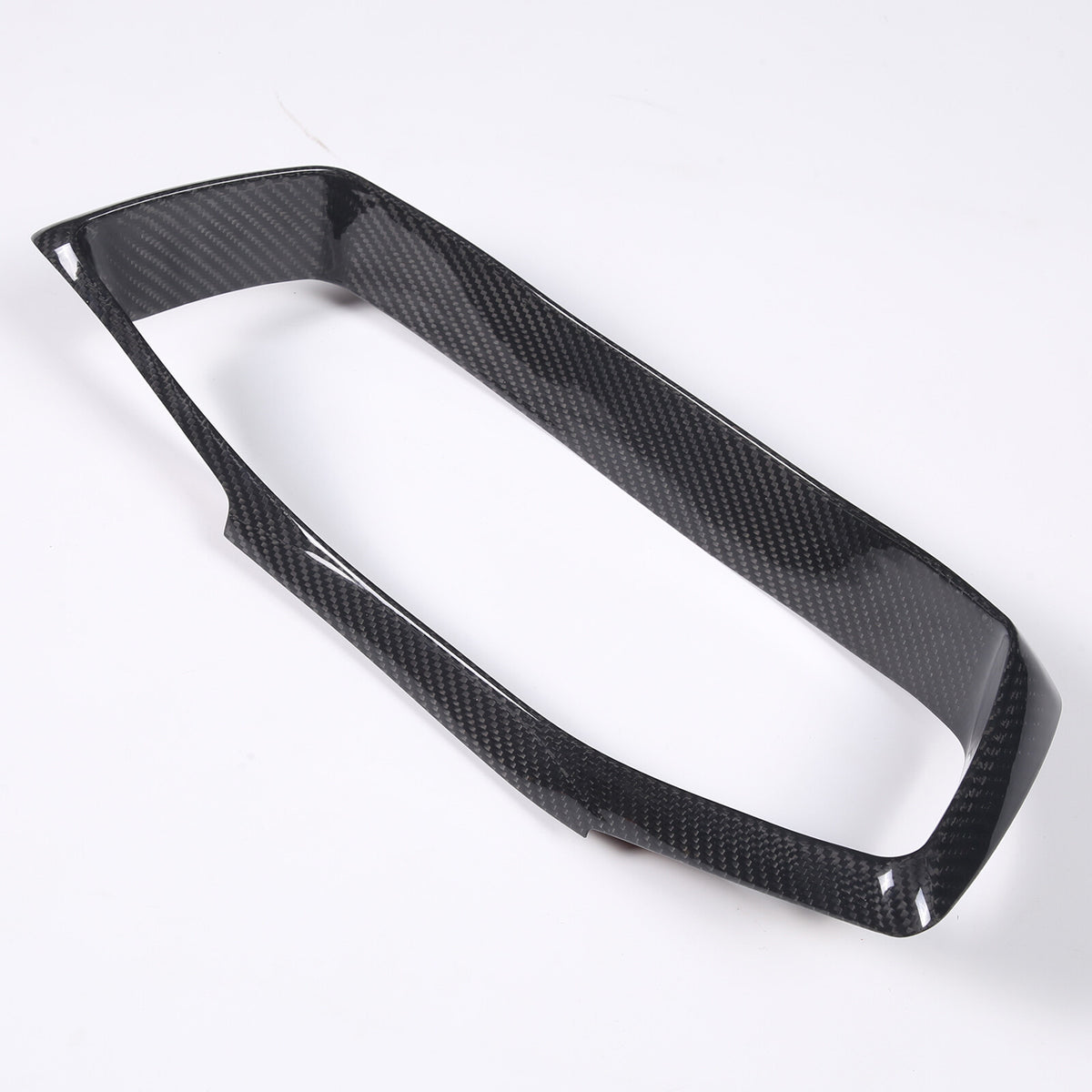4xReal Carbon Fiber Dashboard Instrument Upper Panel Cover For C8 Corvette 20-25 10