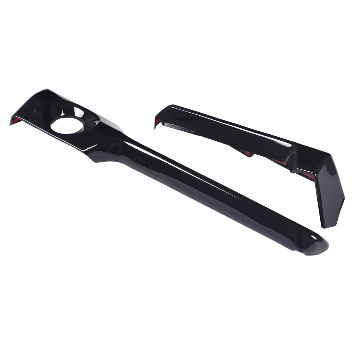 Glossy Piano Black Center Console Panel Trim Set For Corvette C8 2026+ US 23