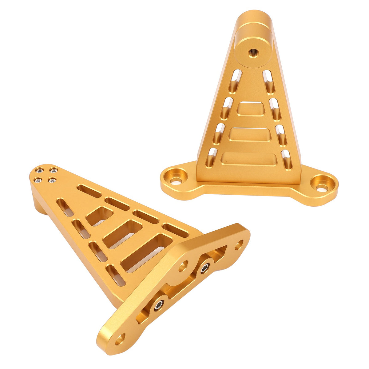 Yellow Aluminum Alloy Hydraulic Rod Base Replacement For Corvette C8 2020-2026 13