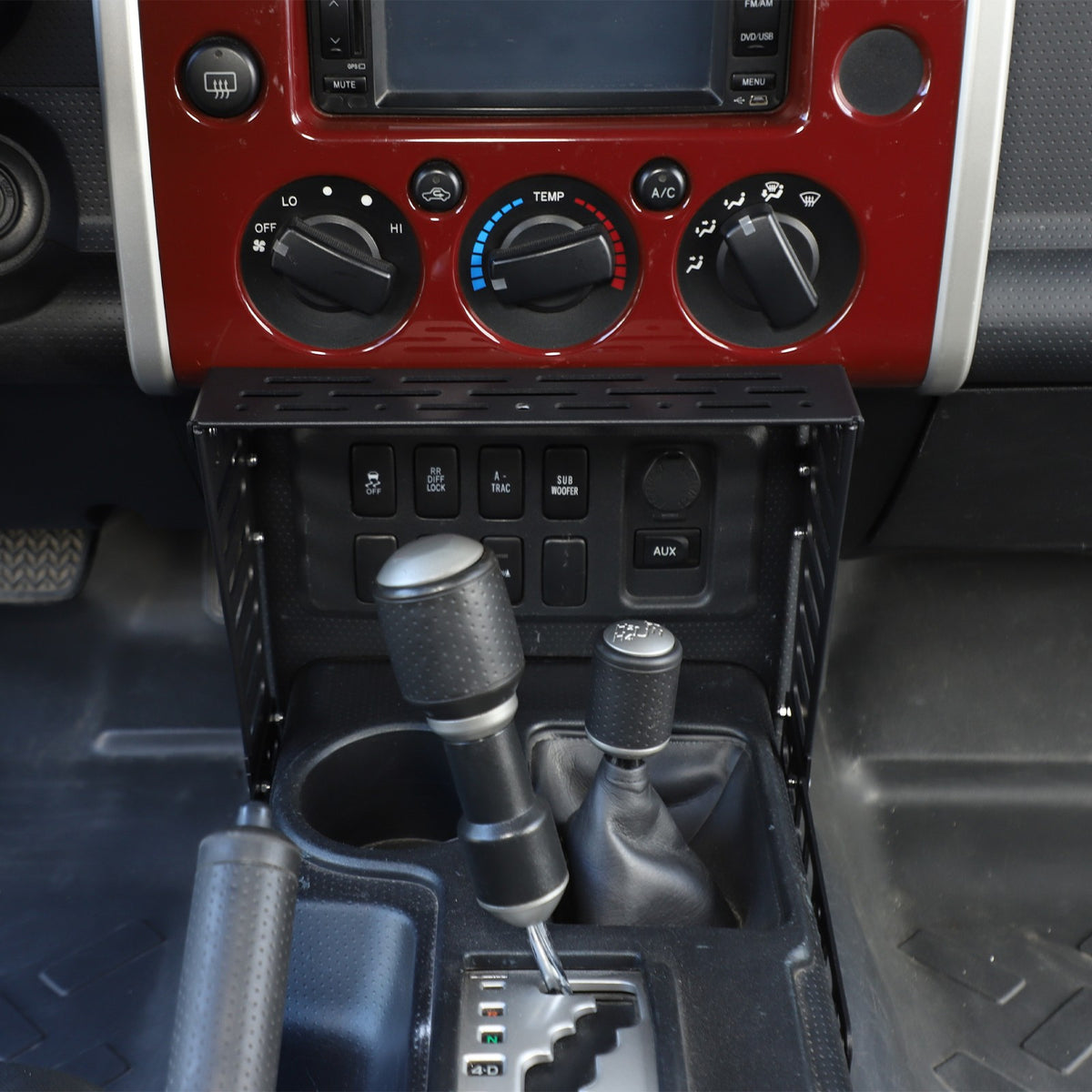 Center Console Molle Panel Digital Device Mount For Toyota FJ Cruiser 2007-21 US 17