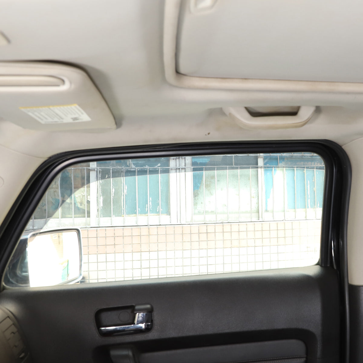 ABS Window Visor Sun Rain Guard Weather Shield Fit For Hummer H3 9