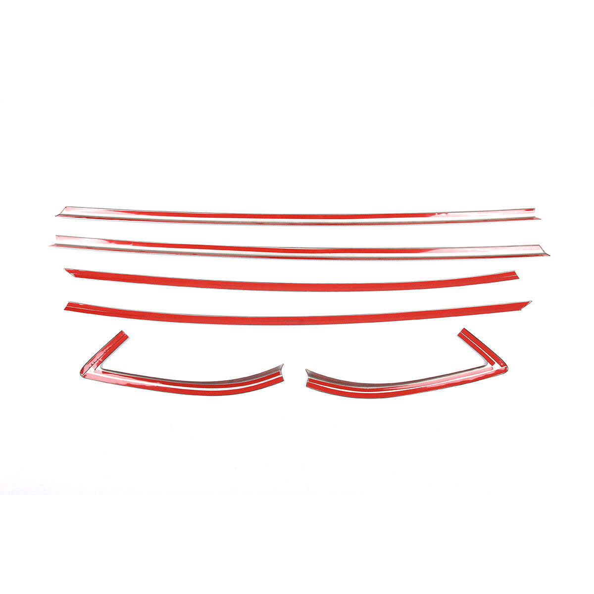 Carbon fiber Steel Car Window Strip Cover Trim For Toyota Supra A90 19-24 US 2