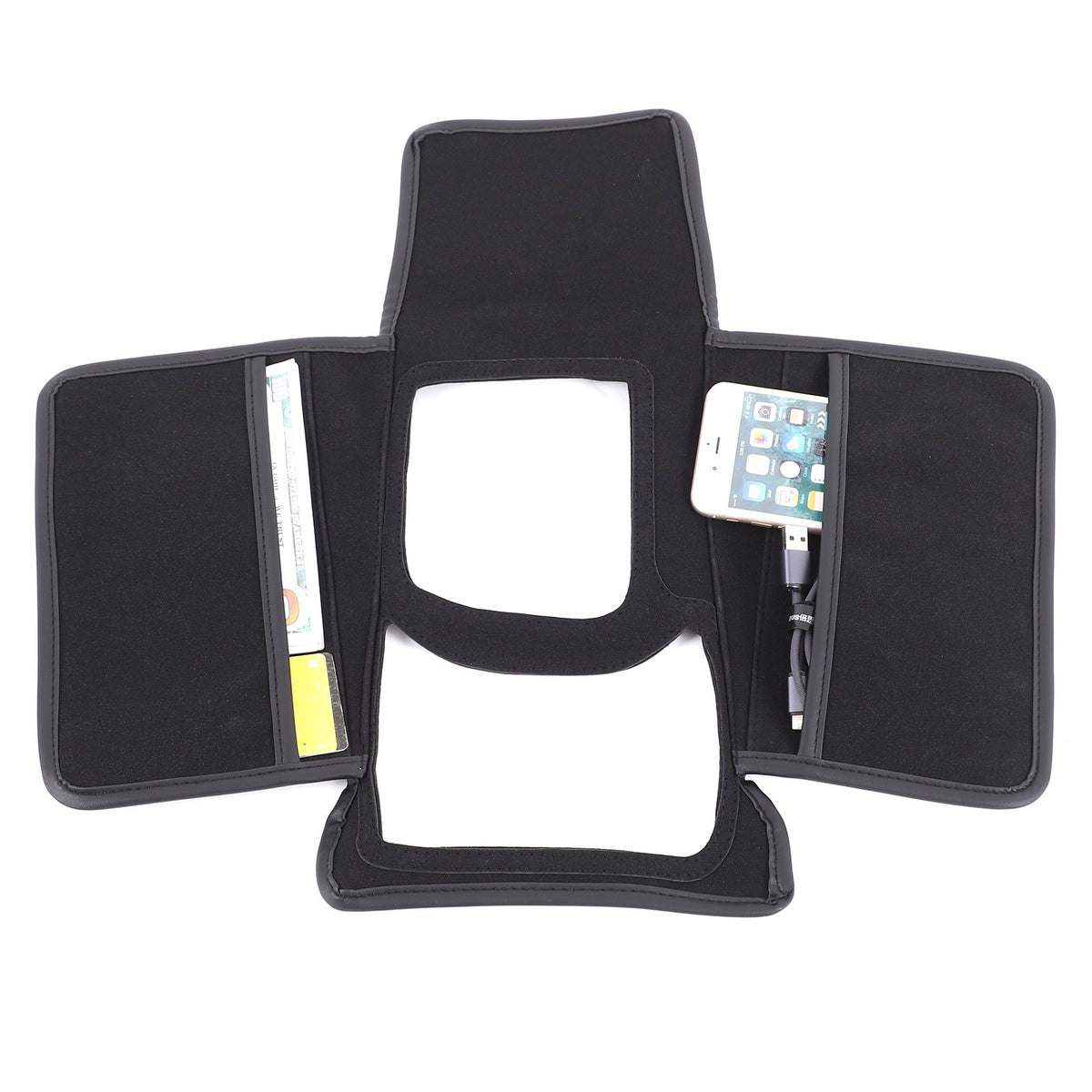 Suede Cloth Center Console Gear Shift Trim Cover For Subaru Forester SK 19-24 US 12