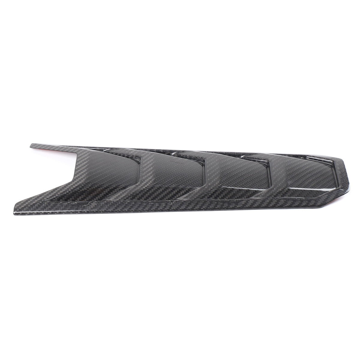 Real Carbon Fiber Engine Hood Center U-Shaped Cover Trim For Corvette C8 2020+ 18