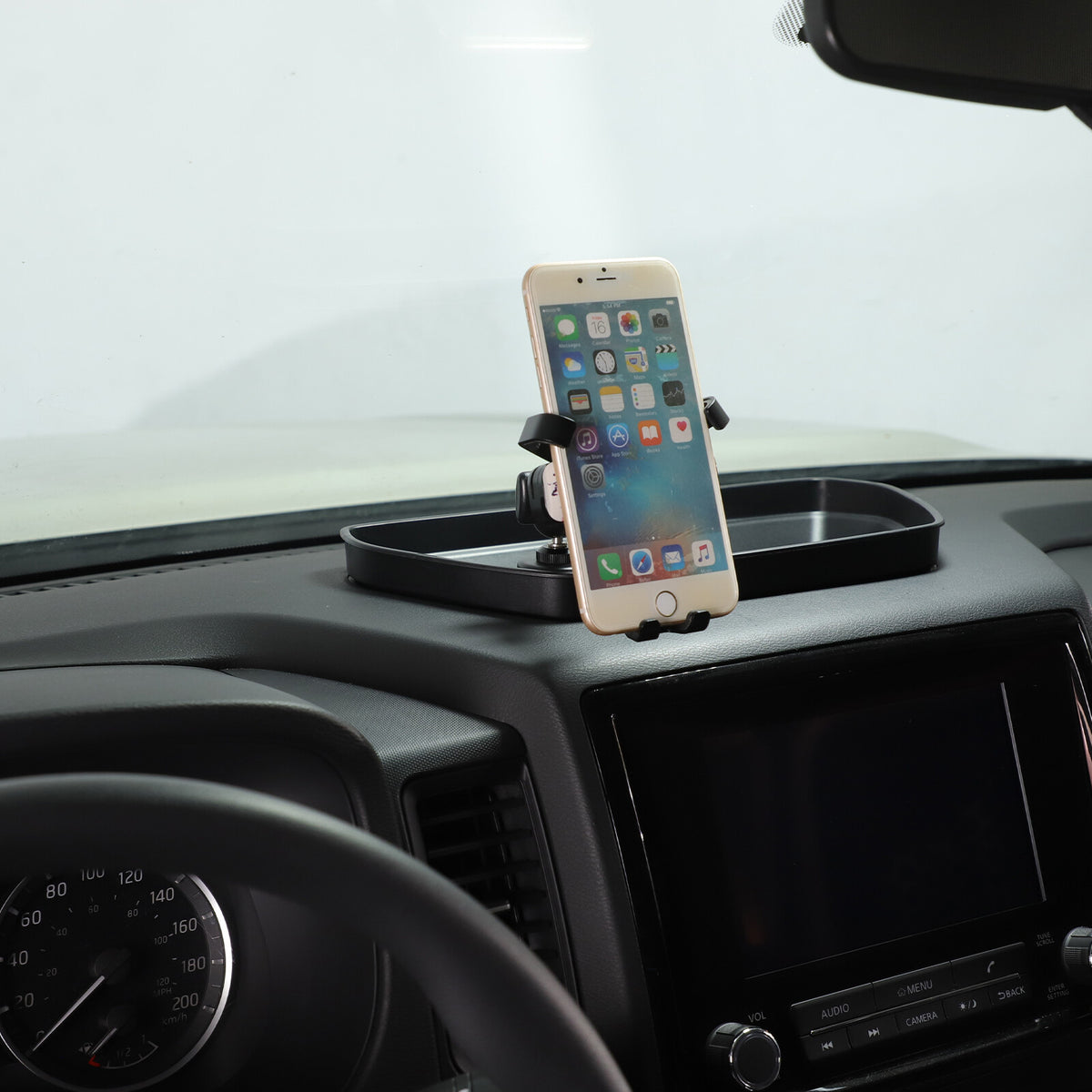 US Flag Dashboard Storage Tray Box Phone Holder Clip For Nissan Frontier D41 22+ 4